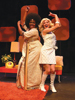 PHOTO 4: 'Soul Sister' (Connie Jackson) and 'Cindy' (Christine Lakin) groove to the disco beat; Photo by Cheryl Games