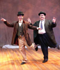 PHOTO 1: 'Stan Laurel' (Kevin Blake) and 'Oliver Hardy' (Paul C. Vogt); Photo by Chelsea Sutton