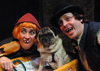 PHOTO 3: 'Launce' (Beth Kennedy), 'Crab the Dog' (Roosevelt the Pug) and 'Speed' (Matthew Morgan); Photo by Chelsea Sutton